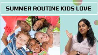 Summer activities for kids: Reduce your kid's screen time in summer break by following THIS Routine