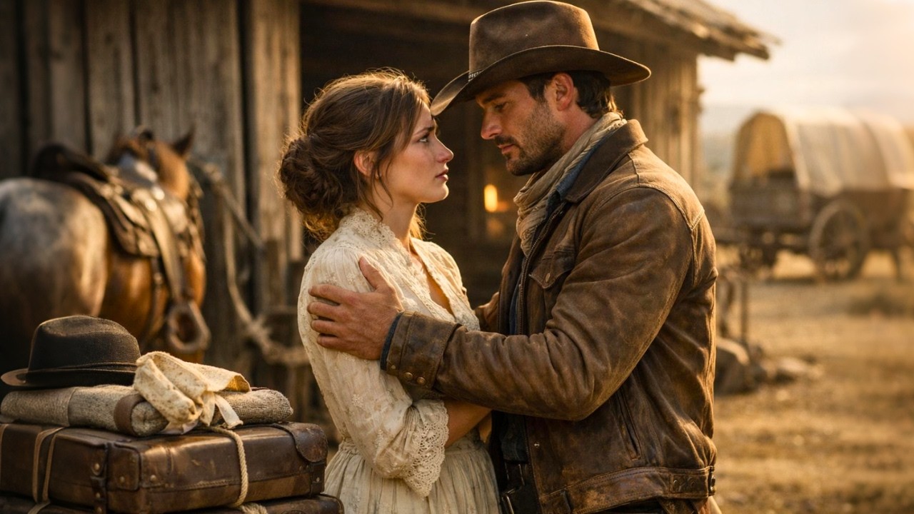 They packed her bags so she could marry a stranger, but the cowboy said, “I want you to choose me...