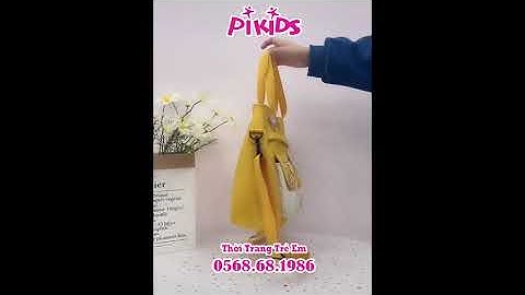 TÚI ĐEO VAI BẢN CHO CHO BÉ - TÚI XÁCH BẢN TO TRẺ EM - THỜI TRANG TRẺ EM PIKIDS #shorts
