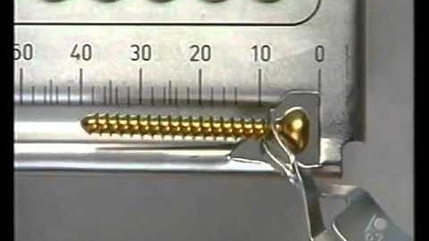 Lag screw AO foundation