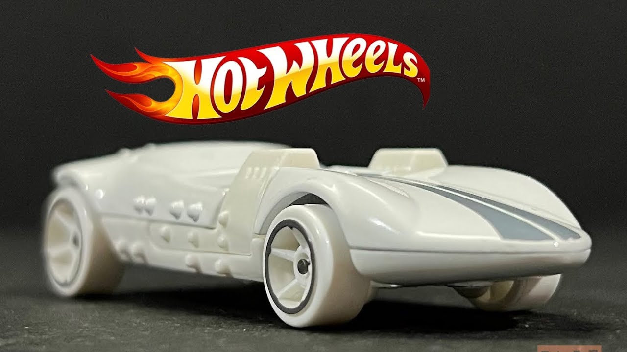 Carrinho Hot Wheels Braille Racer Twin Mill Branco Mattel