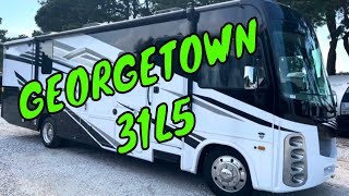 NEW 2023 FOREST RIVER GEORGETOWN GT5 31L5 CLASS A GAS MOTORHOME FORD V8 SOLAR WALKTHROUGH GENERATOR