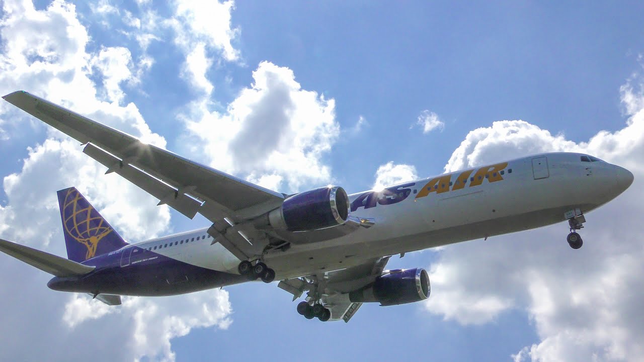 アトラス航空 767-300ER ニュース画像：アトラス航空、ボーイング767-300ER型 (北の熊