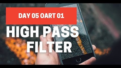 Simulink Day 05 Pat 01 High Pass Filter