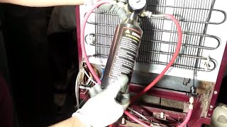 How To Flush Refrigeration System with Flushing Gun Canister