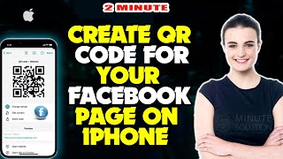 How To Create QR code For Your Facebook Page on iPhone or iPad 2024