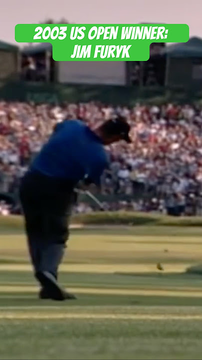 2003 US Open Winner Jim Furyk #jimfuryk #usopengolf #usga