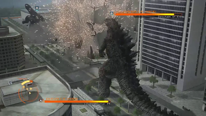 GODZILLA Ps4: Online battle Godzilla 2014 vs Godzilla 1964