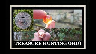 Digging \& Collecting Vintage Marbles - Antiques - Tokens - Bottle Digging - Canton Ohio - Treasure =