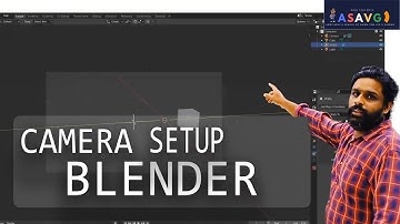 camera setup in blender Malayalam Tutorial
