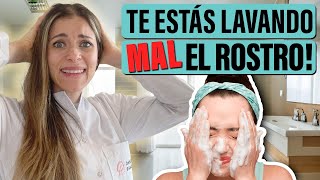 10 pasos para lavar correctamente tu rostro ‍♀