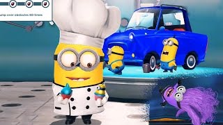 Despicable Me 2 - Minion Rush Baker And Evil Minion On Submarine Free Kids Games