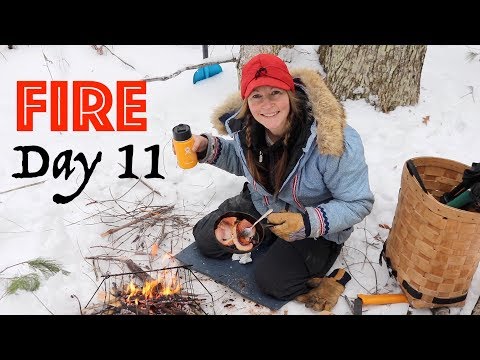 Campfire Breakfast Sandwich | 28 Day Fire Challenge | Food & Fire
