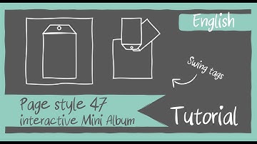 Page Style 47 TUTORIAL for interactive 6x6" and 8x8" Mini Albums