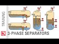 4 Types of 3-Phase Separator Tank Design Configurations for Interface Control