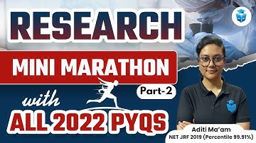 UGC NET 2023 Paper 1 | Paper 1 2022 PYQs | Research Aptitude  | JRFAdda with Aditi