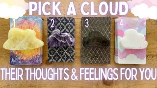 Their Current Thoughts \& Feelings For You💞🎇 PICK A CLOUD☁️ In-Depth Timeless Love Tarot Reading