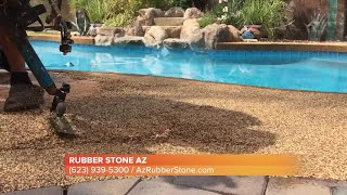 Rubber Stone AZ: Fast, easy and stylish solution for covering ugly concrete