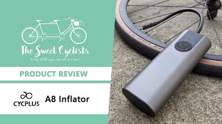 Forget the floor pump - CYCPLUS A8 Electric Air Inflator Review - feat. 150 PSI + USB-C + LED Light