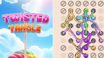 Twisted Tangle Gameplay levels 101 &102 / Oops!