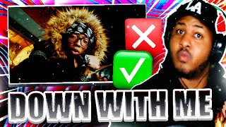 LIL TECCA- DOWN WITH ME (OFFICIAL MUSIC VIDEO) REACTION!!