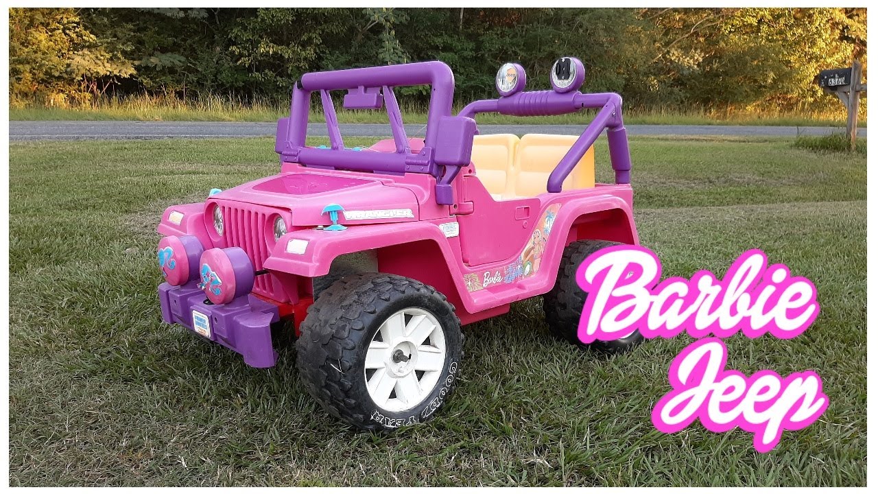 Power Wheels Barbie Jeep - Episode 1, Free Wired Remote Control Mod