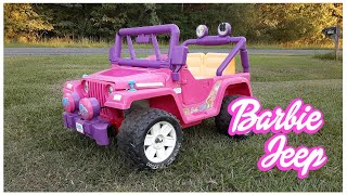 Power Wheels Barbie Jeep - Episode 1, Free Wired Remote Control Mod