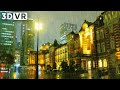 Marunouchi walk at rainy night | VR180 VIDEO JAPAN