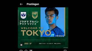 Tokyo Verdy Perkenalkan Pratama Arham