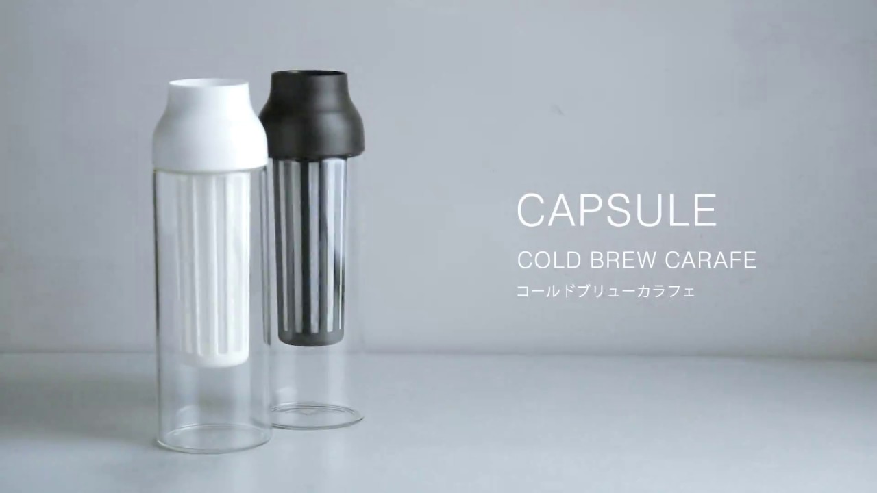 KINTO CAPSULE Cold Brew Carafe 1L 1,000ml Dark Brown 26472 from JAPAN 