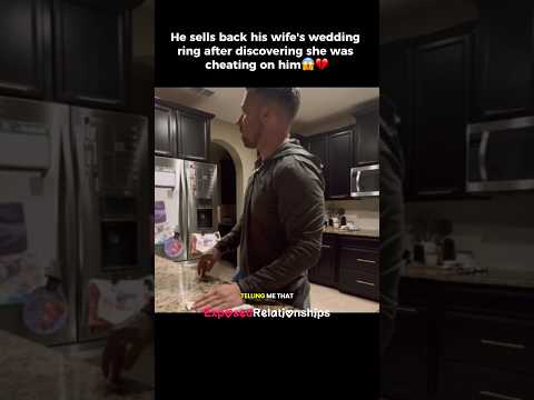 He discovered she was cheating so…#couples #breakup #relationship #sad #hurt