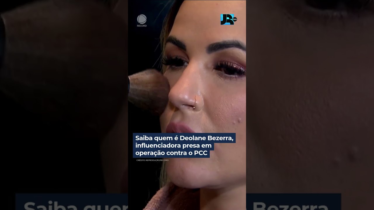 Saiba quem é Deolane Bezerra, influenciadora presa em operação contra o PCC #Shorts #JornalDaRecord