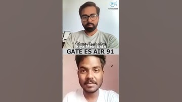 GATE #environmentalscience Topper On His Revision Strategy #iit #btech #mtech