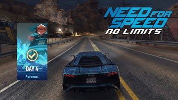 Lamborghini Aventador SV NIGHTHUNT NFS No Limits Day 4 Gameplay Walkthrough