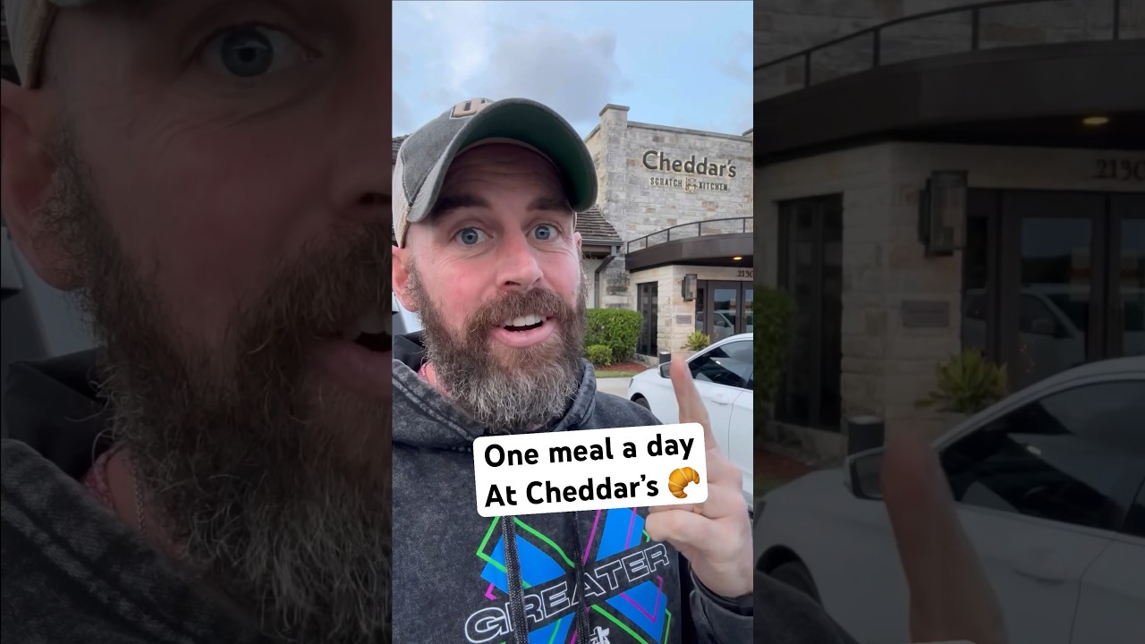 One meal a day at Cheddar’s 