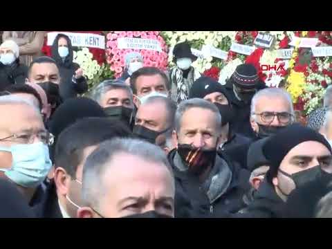 Selahattin Beyazıt'ın cenaze töreninde Burak Elmas ile Fatih Terim bir araya gelmedi