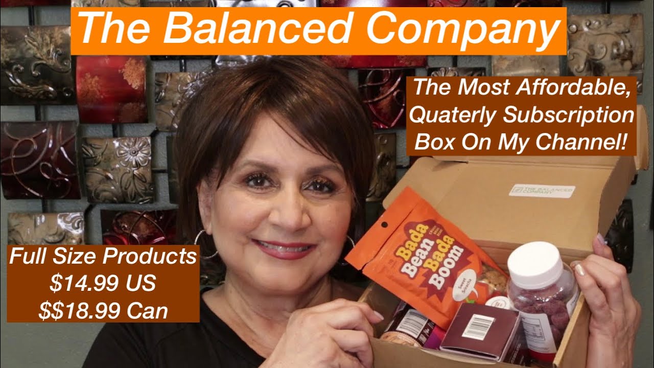 The Balanced Box THE MOST AFFORDABLE SUBSCRIPTION BOX ON MY CHANNEL The Balanced Box THE MOST AFFORDABLE SUBSCRIPTION BOX ON MY CHANNEL
