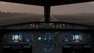 [MSFS] Fenix A320 Jumpseat Views: Full autoland into Singapore