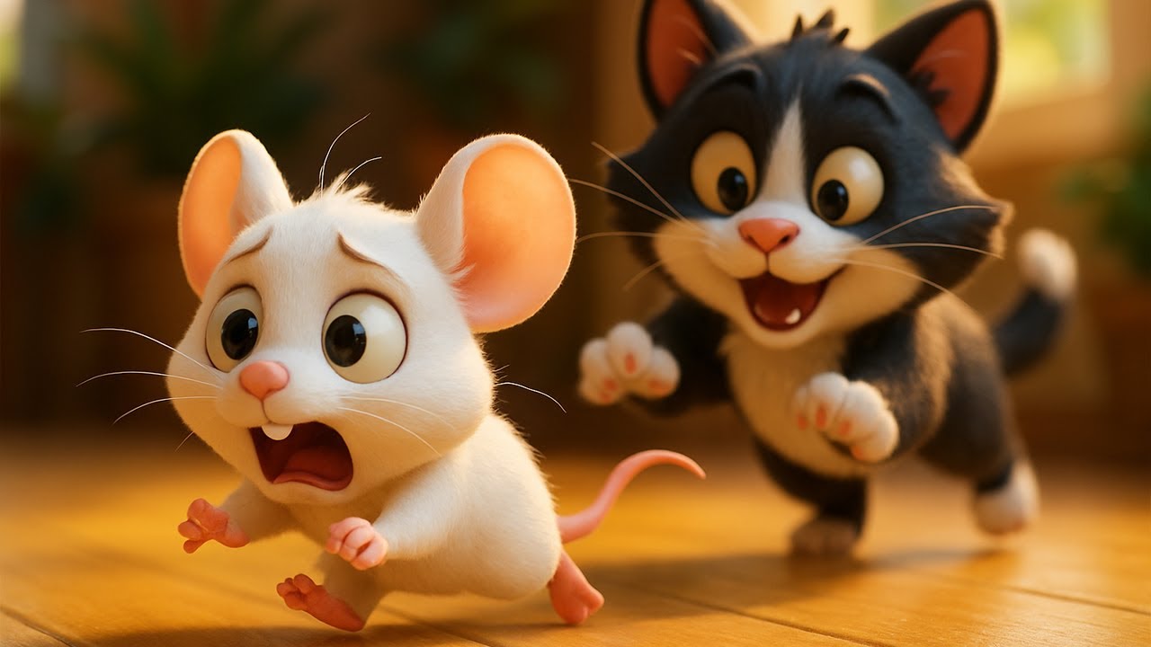 Meow Meow Billi Kerti Meow | म्याऊँ म्याऊँ बिल्ली करती म्याऊँ | Hindi Rhyme | Nursery Rhyme For Kids