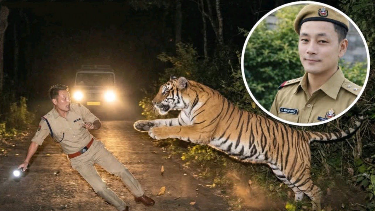 Police man🚓🚨 killed in Tiger 🐅 🐯 attack Lower Dibang Valley , Arunachal Pradesh Tiger🐅 attack in man