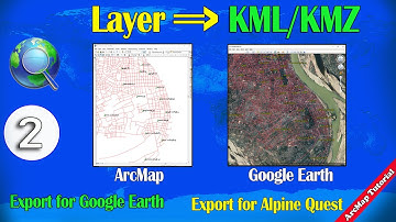 Convert Layer to KML/KMZ in ArcMap | Export GIS Data for Google Earth #google #kmz #arcmap #vector