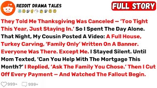They Told Me Thanksgiving Was Canceled Too Tight This Year Just Staying - Best Reddit Stories