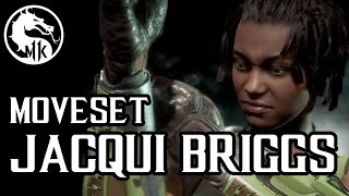 Mortal Kombat 11 - Jacqui Moves Guide w. Inputs [Uncensored]