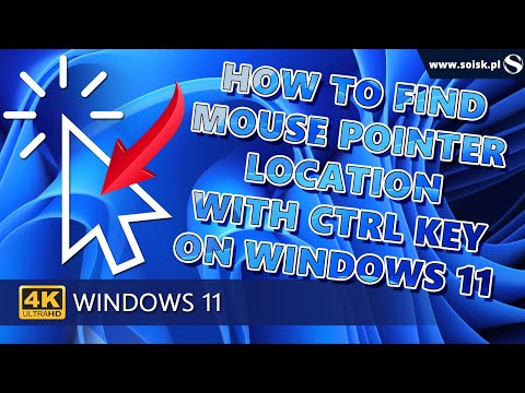 How to quickly find mouse pointer location on Windows 11