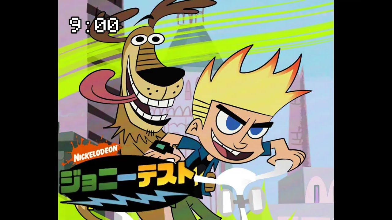 Nickelodeon's Johnny Test Japanese Intro YouTube