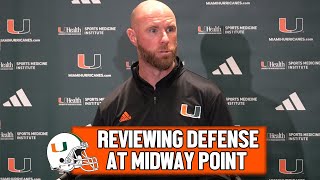 Corey Hetherman Breaks Down Miami Defense At Midway Point Of Fall Camp