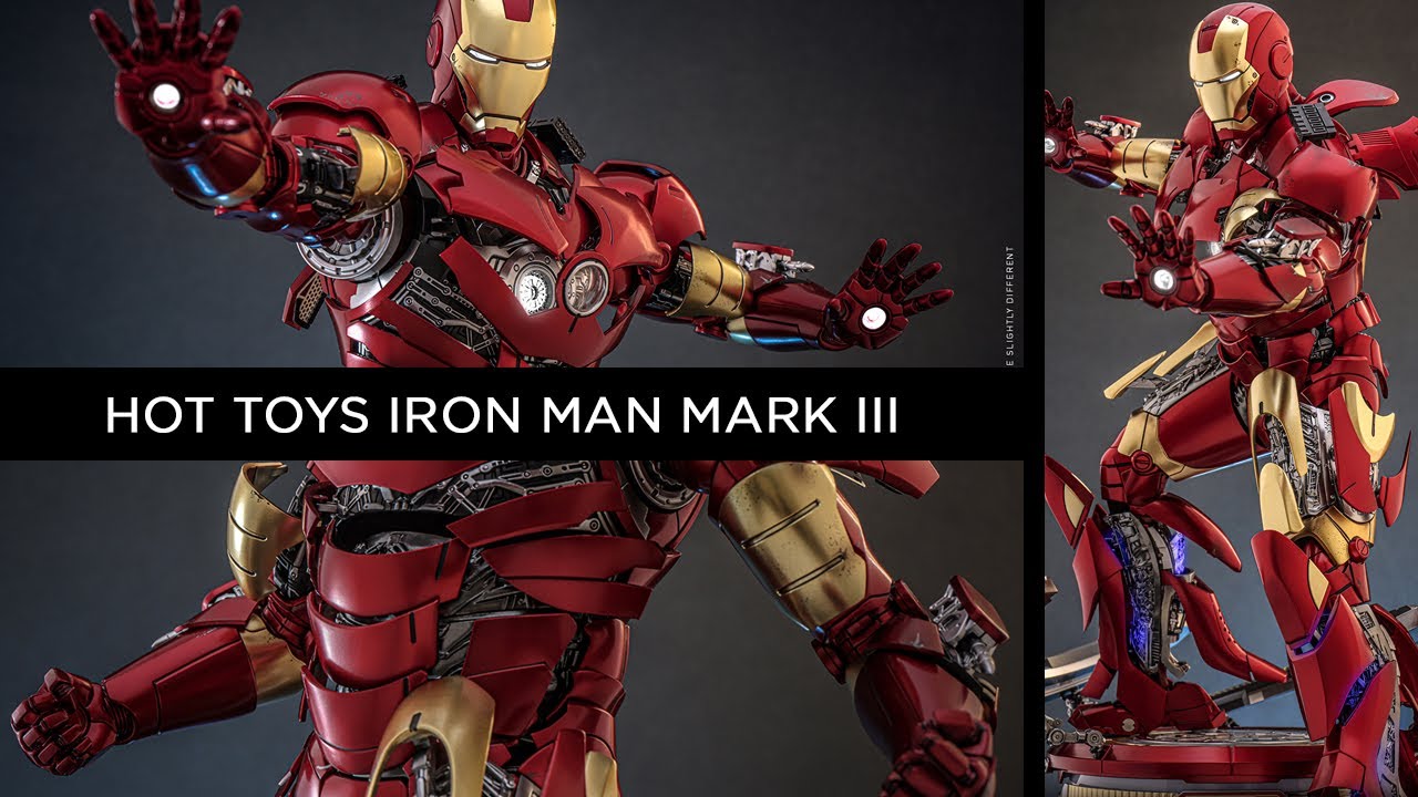 Hot Toys Iron Man Mark 3 Suit Up Version Diecast - YouTube
