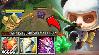 Teemo but I have over 7000 HP and laugh while tanking your whole team (JAX WAS FURIOUS)