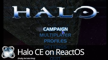 Halo Combat Evolved on ReactOS