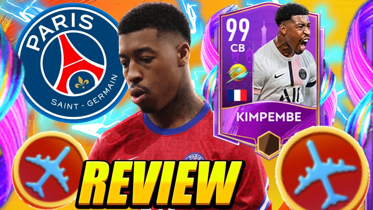 THE BEST CB IN FIFA MOBILE 22! 99 SUMMER VACATION KIMPEMBE PLAYER